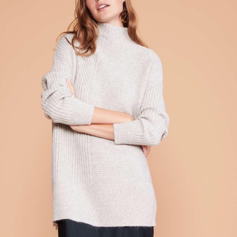 NWT Lou and Grey Mixrib Tunic Sweater